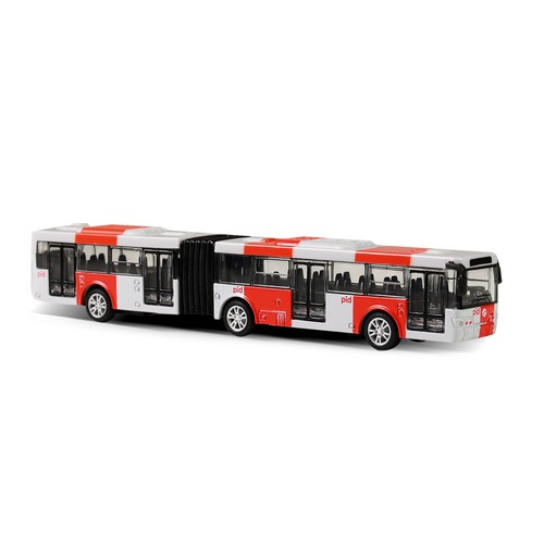 Bus métal pid prague rouge - métal,