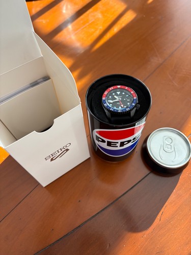 Seiko pepsi ssk047 édition - pepsi,