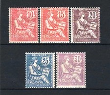 FRANCE STAMP N° 124 / 128 "