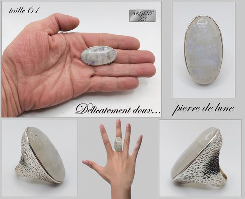 Magnifique grande bague - bague, en