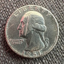 Washington Quarter Dollar 1951
