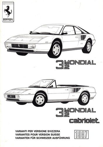 Ferrari mondial cabriolet - mondial,