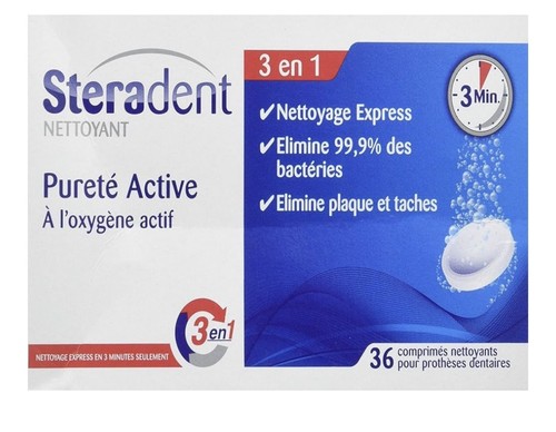 Nettoyant steradent à - nettoyant,