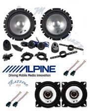 Alpine SXE-1750S SXE-1025S Set 6 Haut Parleur Peugeot 206 Cc 16+ 10cm Enceintes