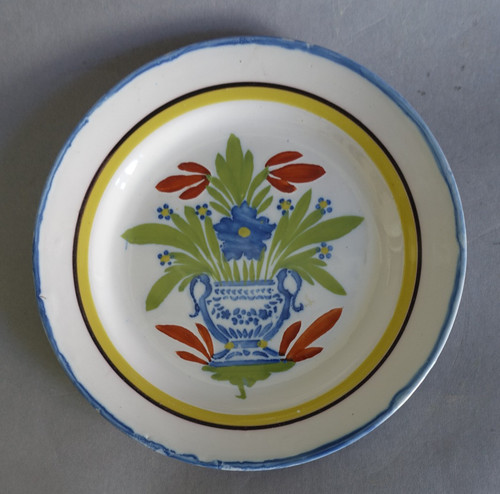 Assiette faïence wally - assiette,