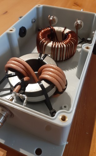 Unique combo balun - 4:1, +