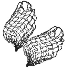  Lot de 2 mangeoires à foin - Filet à foin à distribution lente - Sacs à foin