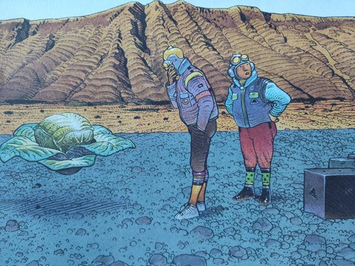 Jean giraud moebius signed - jean,