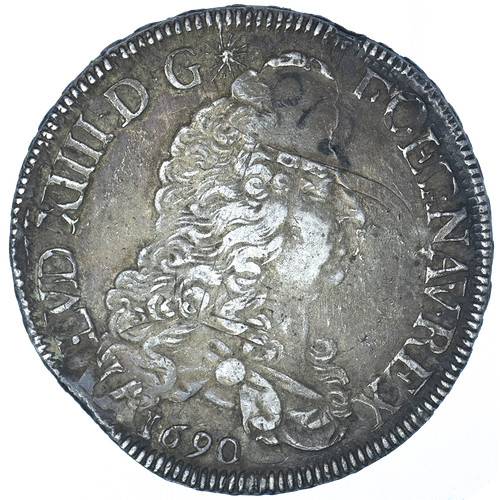 Louis xiv écu réformé aux - louis,