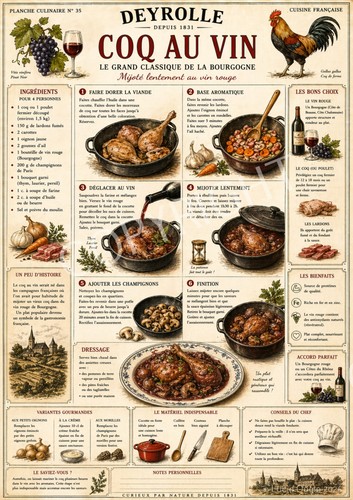 Photo déco cuisine coq au - photo,