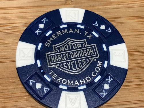 Harley davidson poker chip - harley,