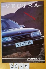 OPEL VECTRA CD GT GL 4x4 Prospectus Français 34 Pages 2/1989