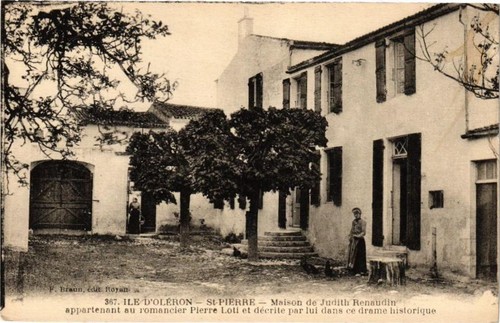 Cpa ile oléron - ile, -st-pierre