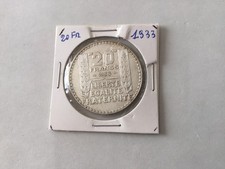 . France Pièces Argent 20 francs Turin 1933