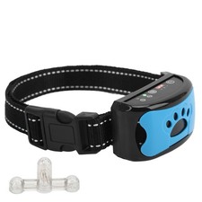 Collier Anti-Aboiement Chien Rechargeable Etanche Vibrant Réglable Pour