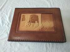 Ancien album photo en cuir 30