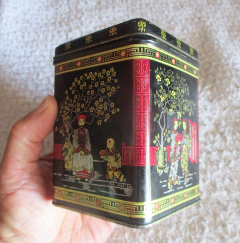 Ancienne boite tôle tea - ancienne,