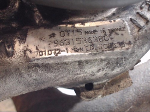 Turbo citroen evasion phase - evasion, 2