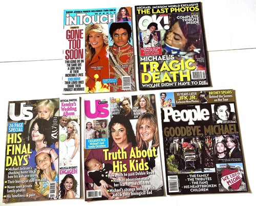 Five vintage magazines - five, (5)