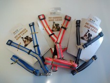 Harnais réfléchissant pour animaux de compagnie et plomb / chien, lapin, petit animal