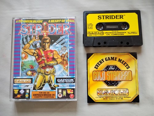 Amstrad cpc strider - amstrad,