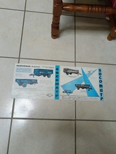 vintage lot de 2  Catalogue ,Prospectus remorques de  tracteur gruau