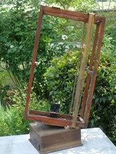 TSF grande antenne radio cadre ancienne en l'état - (lib)