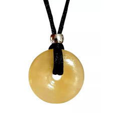 Collier citrine pendentif