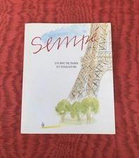 Sempé - Un Peu De Paris Et D’Ailleurs 2011 Gossieaux + affiche exposition