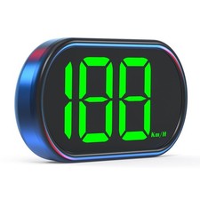 Compteur de vitesse LED basé sur GPS affichage tête haute compatible avec tout