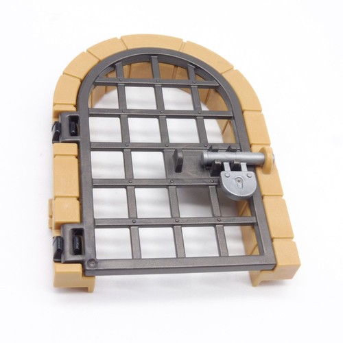 46805 playmobil grille - playmobil, gris