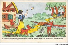 AY-BFP1-0031-DISNEY - LES NAINS PARTENT JOYEUSEMENT AU TRAVAIL ET BLANCHE-NEIG
