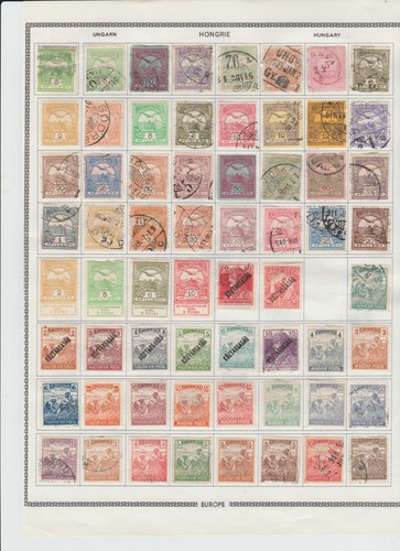 243 poste timbres hongrie - 243-poste,