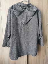 VESTE MI LONGUE 78 cm NOIR