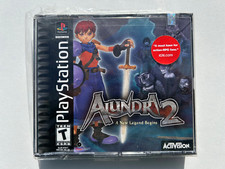 Alundra 2 PS1 US NTSC en état comme neuf et complet