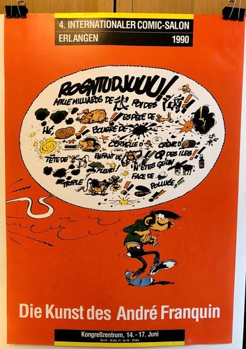 Franquin affiche expo die - affiche,