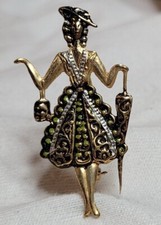 Bijou vintage broche de - broche, or