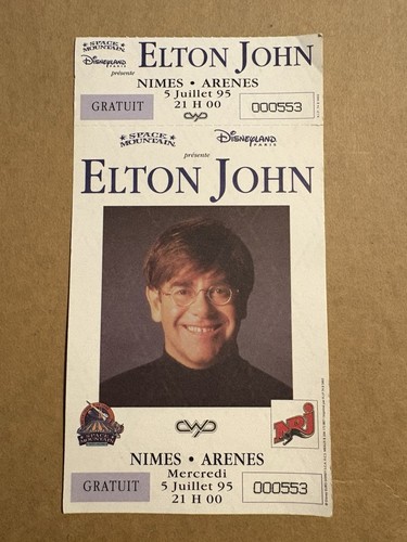 Billet concert elton - concert,