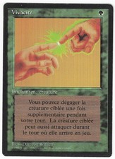 ►Magic-Style◄ MTG - Instill Energy - French Revised FBB - Played