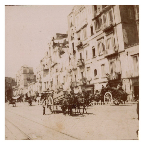 Italie naples les quais - naples,, de