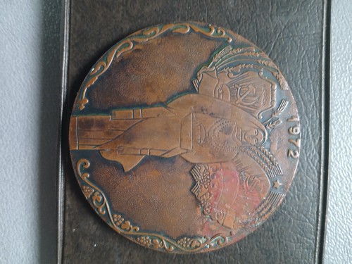 Médaille bronze art urss - bronze,