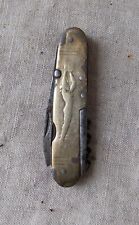 ANCIEN  COUTEAU DE POCHE PLIANT COURSOLLE DUGUE basketteur et gymnaste