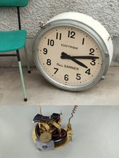 horloge gare double face PAUL GARNIER électrique clock station electric pre- ato