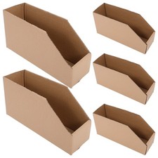  5 Pcs Boîte Rangement Carton