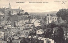 LUXEMBOURG-VILLE - Vue prise du Boulevard de la Pétrusse - Ed. Charles Bernhoeft