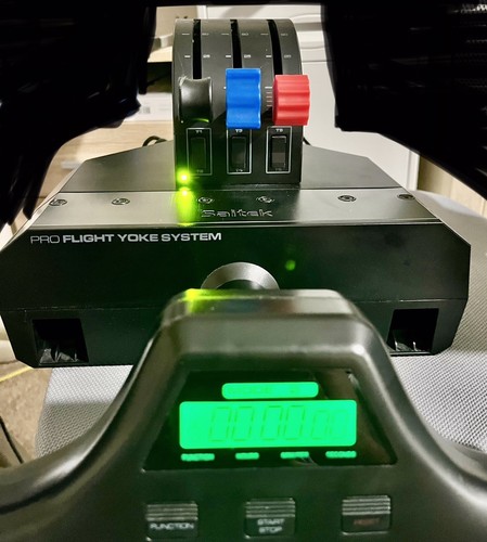 Saitek pro flight yoke - saitek, system