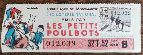 Billet loterie nationale - de,
