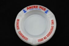 Cendrier bière ANCRE PILS alsace céramique publicité collection 