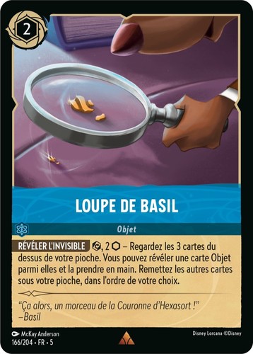 Carte lorcana tcg chapitre 5 - carte,