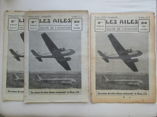 Ailes salon aeronautique 1938 - ailes,